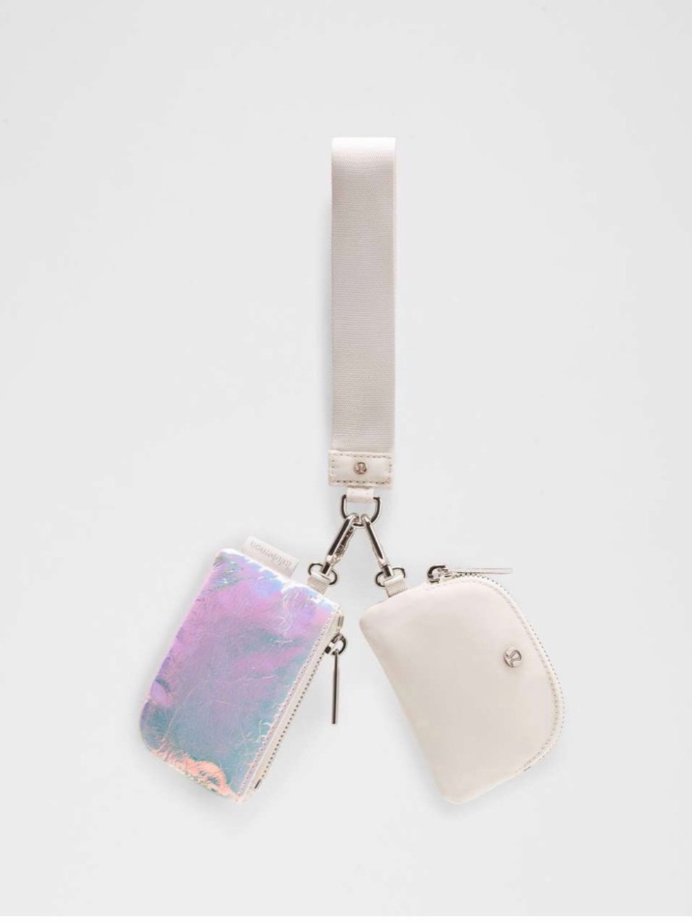 Lululemon Dual Pouch Wristlet *Iridescent
Iridescent / Bone - NEW!!